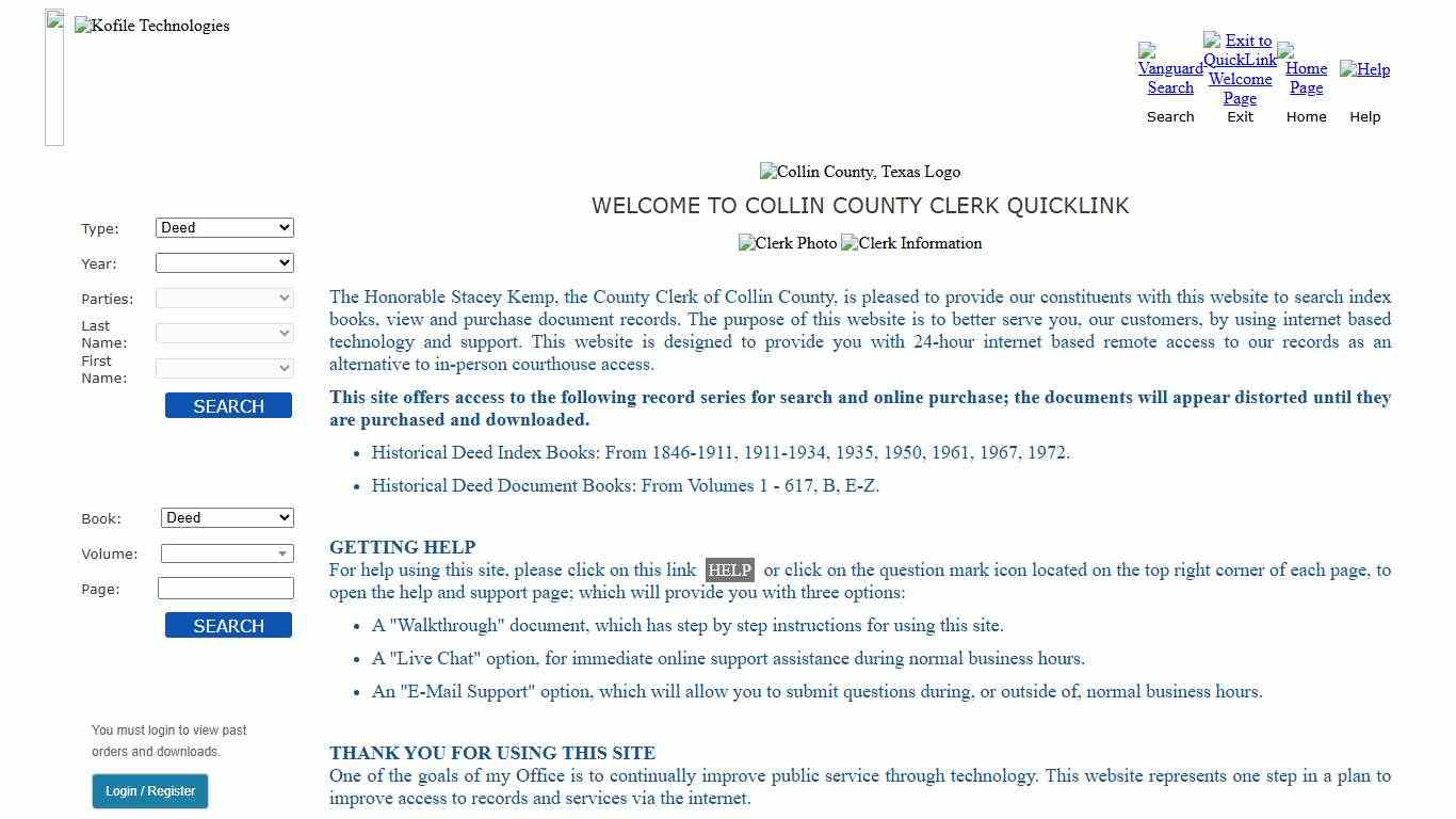 QuickLink - Collin County, Texas